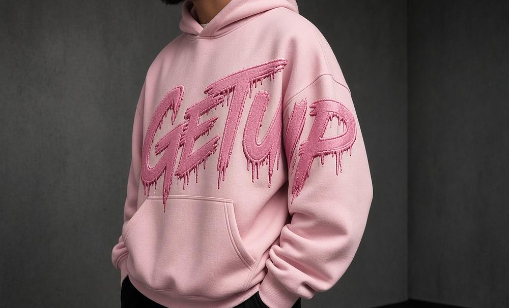 GetUp Heavyweight Hoodie - Pink